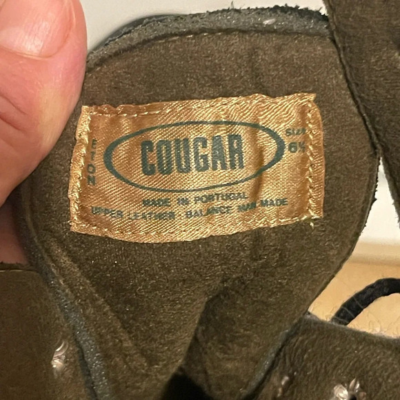 Women Cougar Browne Suede leather Bootie n boots size61/2 - Picture 5 of 6